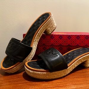 Tory Burch-Flemming 50mm Espadrille-North Leather